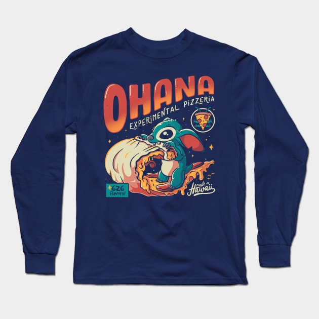 Ohana Pizzeria Long Sleeve T-Shirt by eduely